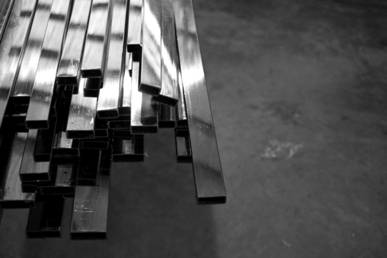 Welded Rectangular SS Pipe Hairline 316 201 202 304 Stainless Steel Square Tube