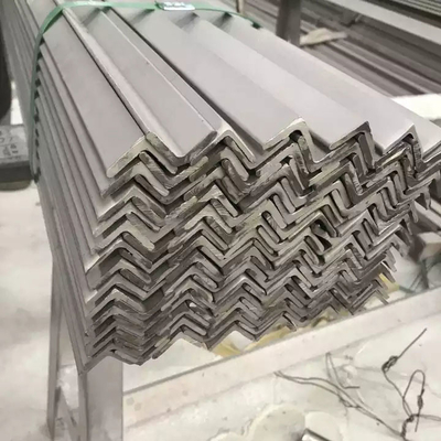 2b Finish Stainless Steel Profiles Angle Bar Hot Rolled Unequal S 904L SS Profiles