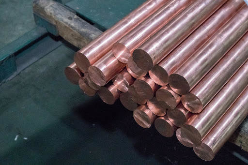 C70620 Oxygen Free Pure Bronze Metal Copper Round Bar Rod