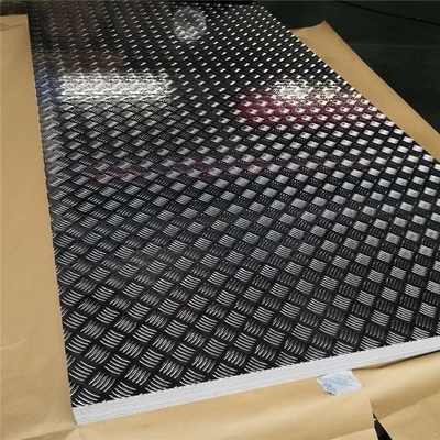 1060 3003 Checker Tear Drop  Coating Aluminium Coil Sheet Embossed Aluminum Plate