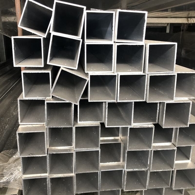 6061 Aluminium Tubing Square Mill Finished Decorative